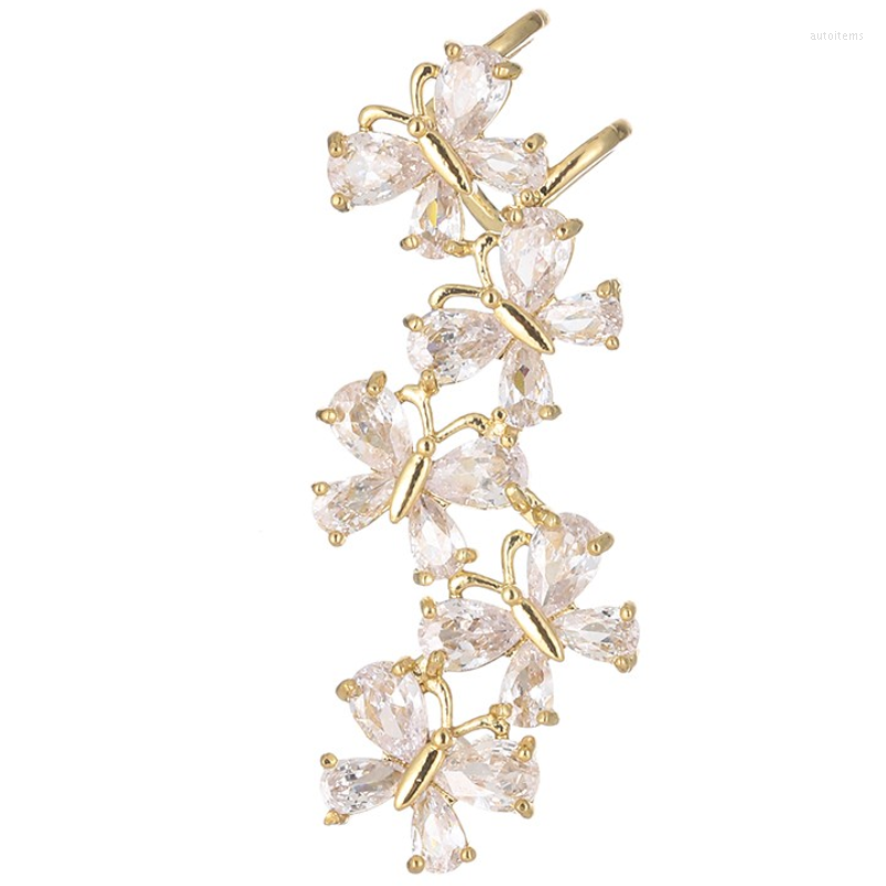 Backs Earrings AMC 1pc Luxury Flower Clip On Studs Cubic Zircon Real Piecing For Women Bridal Wedding Jewelry Gift
Backs Earrings AMC 1pc Luxury Flower Clip On Studs Cubic Zircon Real Piecing For Women Bridal Wedding Jewelry Gift