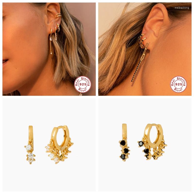 Hoop Earrings Aide Solid 925 Sterling Silver Jewelry Fine Earring CZ Water Drop For Woman Girls Lovers' Pendientes 18K Plated
Hoop Earrings Aide Solid 925 Sterling Silver Jewelry Fine Earring CZ Water Drop For Woman Girls Lovers' Pendientes 18K Plated