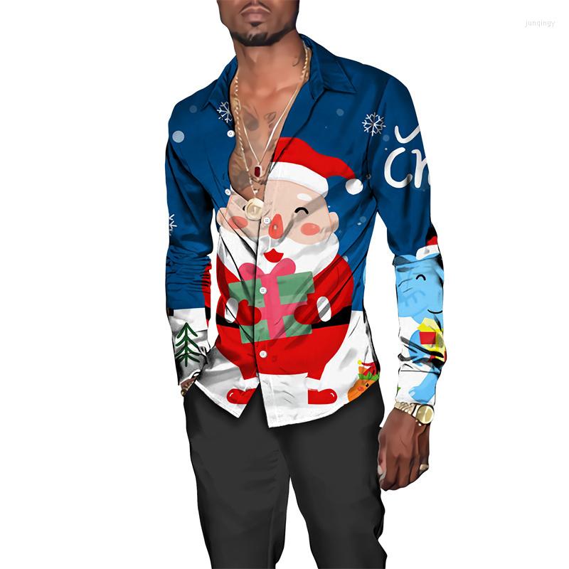 Men's Dress Shirts 2022 Christmas Snowman 3D Printed Coat Autumn And Winter Long Sleeve Snowflake Santa Candy Colored Men's Shirt, American size 16
Men's Dress Shirts 2022 Christmas Snowman 3D Printed Coat Autumn And Winter Long Sleeve Snowflake Santa Candy Colored Men's Shirt, American size 16