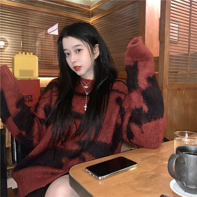 Women' Sweaters Korea Style Mohair Knitted Womens Stripe Soft Tumn Winter 2022 INS Loose Oversized, Red
Women' Sweaters Korea Style Mohair Knitted Womens Stripe Soft Tumn Winter 2022 INS Loose Oversized, Red