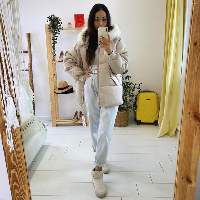 Women' Trench Coats 2022 Cotton-padded Clothes Women' Mid-length Winter Jacket Female Thick Ins Bread Clothing Women Loose Padded, Apricot
Women' Trench Coats 2022 Cotton-padded Clothes Women' Mid-length Winter Jacket Female Thick Ins Bread Clothing Women Loose Padded, Apricot