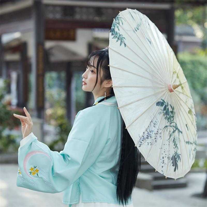 Umbrellas Oil paper umbrella rain and sun protection dance performance cosplay decoration pography antique wedding chinese b L28528438249M