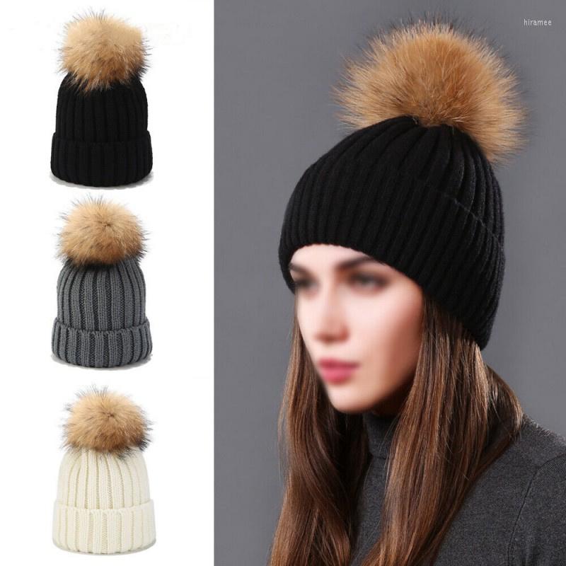 Ball Caps Women Ladies Winter Warm Knitted Beanie Ski Hat Soft Fake Hairballs Cap Top Decoration Thermal Faux Fur Bobble Pom Hats, Black
Ball Caps Women Ladies Winter Warm Knitted Beanie Ski Hat Soft Fake Hairballs Cap Top Decoration Thermal Faux Fur Bobble Pom Hats, Black