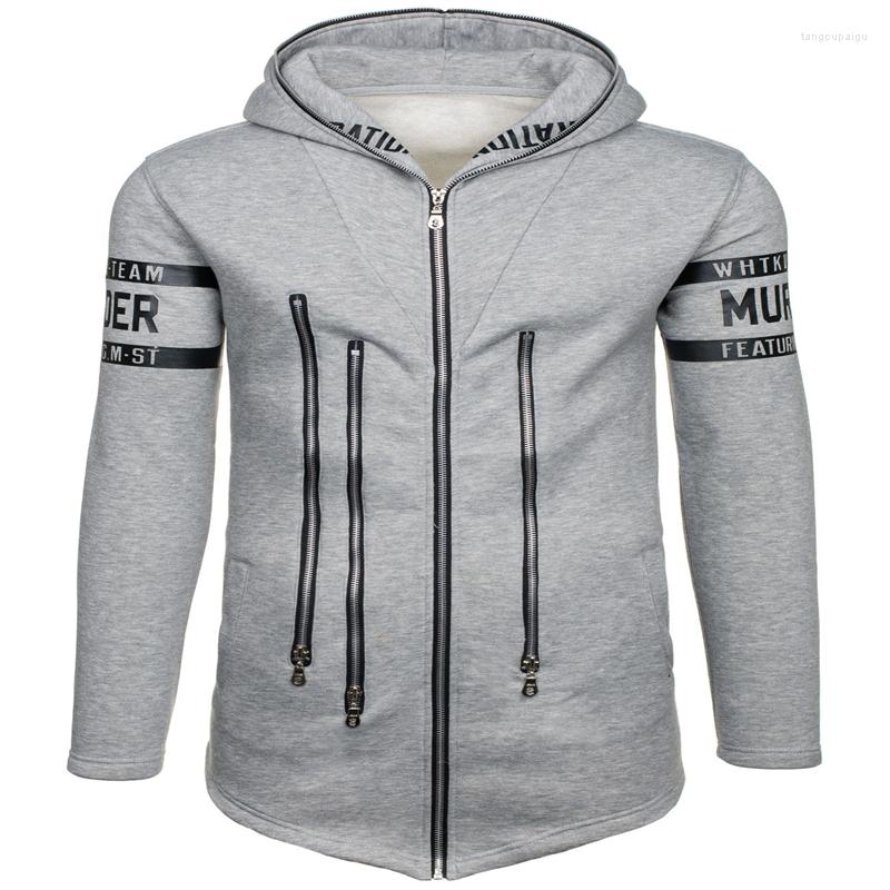 Men's Jackets Mens Fashion Europe And America Hooded Letter Printing Hansome All-match Loose High Quality Coat Style Casual Zipper, Dark gray
Men's Jackets Mens Fashion Europe And America Hooded Letter Printing Hansome All-match Loose High Quality Coat Style Casual Zipper, Dark gray
