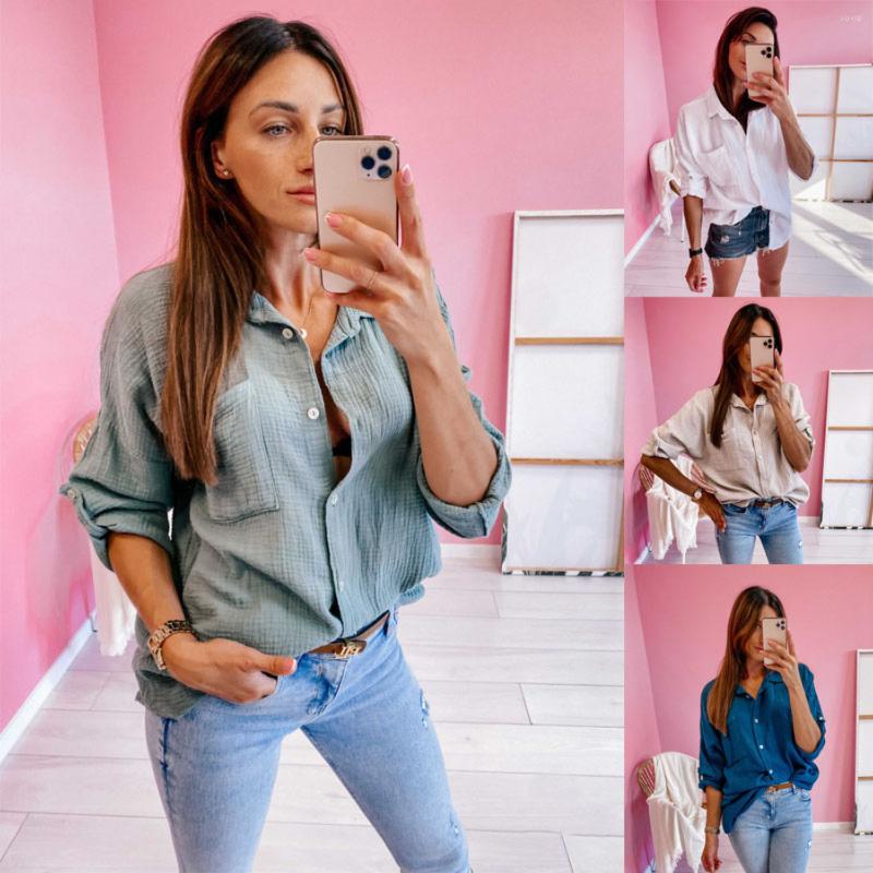Men' Dress Shirts 2023 Women' Style Lapel Solid Color Long Sleeve Temperament Drape Camisas Shirt, Blue
Men' Dress Shirts 2023 Women' Style Lapel Solid Color Long Sleeve Temperament Drape Camisas Shirt, Blue
