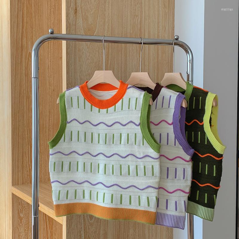 Women's Sweaters Autumn 2022 Color Retro Sweater Vest Matching Korean, Orange brought
Women's Sweaters Autumn 2022 Color Retro Sweater Vest Matching Korean, Orange brought