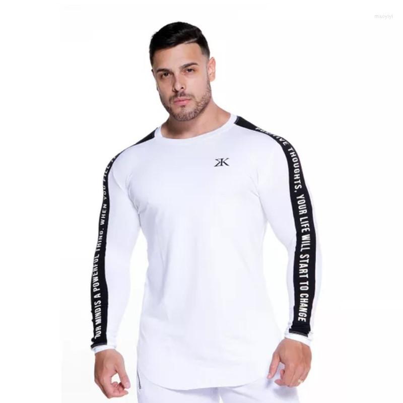 Men's T Shirts Running Sport Long Sleeve Men Gym Fitness Training T-shirt Bodybuilding Man Jogging Elastic Skinny Black White Tee Tops
Men's T Shirts Running Sport Long Sleeve Men Gym Fitness Training T-shirt Bodybuilding Man Jogging Elastic Skinny Black White Tee Tops