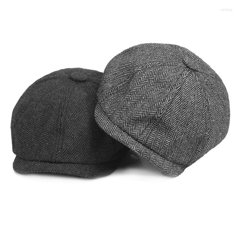 Berets Autumn British Literary Men's Beret Personality Wild Sboy Hat Retro Octagonal Herringbone Cotton Linen Painter, Dark grey
Berets Autumn British Literary Men's Beret Personality Wild Sboy Hat Retro Octagonal Herringbone Cotton Linen Painter, Dark grey