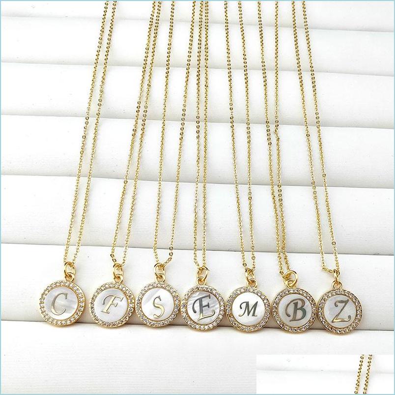 Pendant Necklaces New Design Gold Color Shell Charms Pendant Micro Pave Crystal Cubic Zircon Cz 26 Alphabet Letters Necklaces Jewelr Dhgei
Pendant Necklaces New Design Gold Color Shell Charms Pendant Micro Pave Crystal Cubic Zircon Cz 26 Alphabet Letters Necklaces Jewelr Dhgei