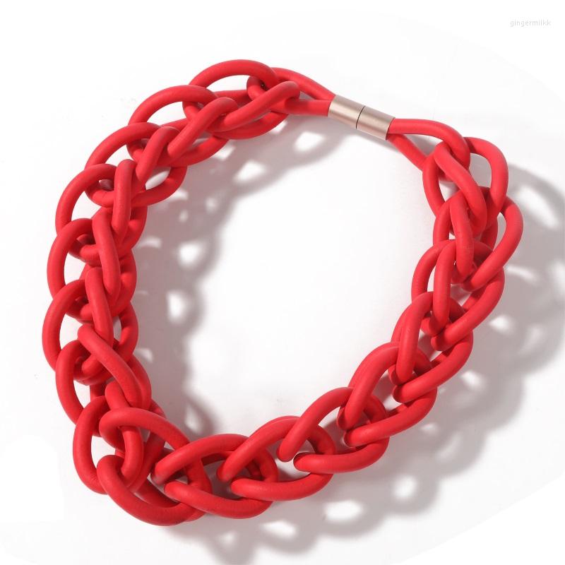 Choker Designer Handmade Women Necklace Luxury Rubber Sweater Chains Complicated Clothes Accessories Casual Style
Choker Designer Handmade Women Necklace Luxury Rubber Sweater Chains Complicated Clothes Accessories Casual Style
