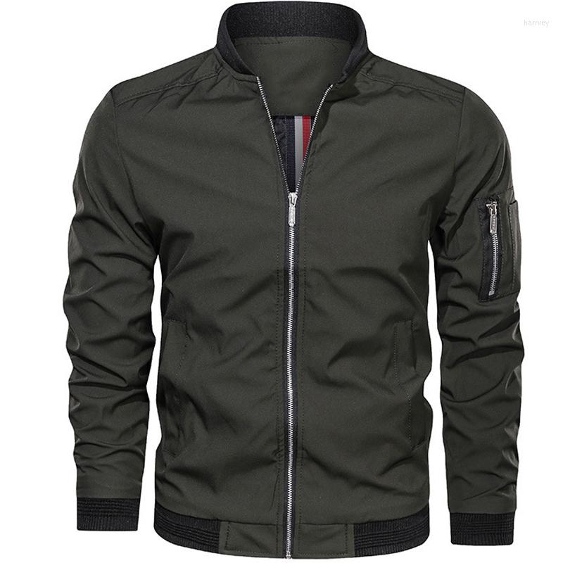 Men's Jackets Bomber Jacket Mens Men Casual Male Streetwear And Coats Men's Simple British Style Man Coat, A36-4
Men's Jackets Bomber Jacket Mens Men Casual Male Streetwear And Coats Men's Simple British Style Man Coat, A36-4