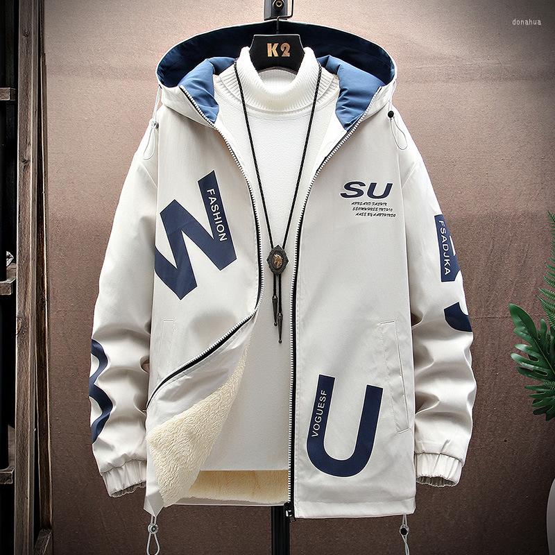 Men's Jackets AGS With Pockets Men's Jacket Spring Hooded Coats Casual Style Plus Velvet High Streetwear Zipper Male Fashion Outerwear, Black
Men's Jackets AGS With Pockets Men's Jacket Spring Hooded Coats Casual Style Plus Velvet High Streetwear Zipper Male Fashion Outerwear, Black