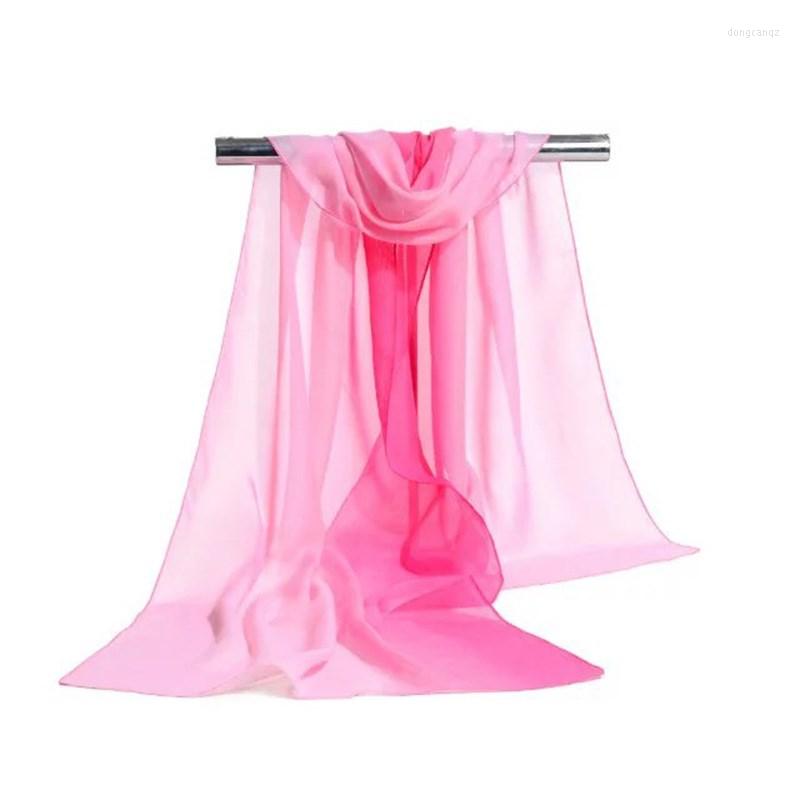 Scarves 160 50cm Fashion Woman Color Gradient Chiffon Scarf Wild Shawl Sunscreen Girl
Scarves 160 50cm Fashion Woman Color Gradient Chiffon Scarf Wild Shawl Sunscreen Girl