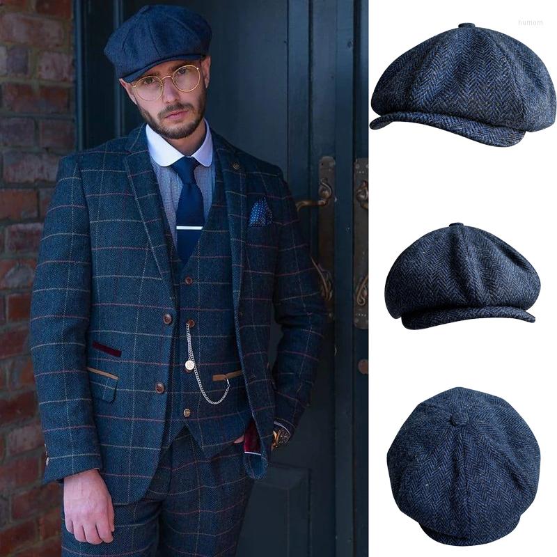 Berets Pure Wool Men's Winter High Quality Sboy Hats Herringbone Octagon Cap Dark Gray Men Women Gatsby Flat Hat BLM303, Dark grey
Berets Pure Wool Men's Winter High Quality Sboy Hats Herringbone Octagon Cap Dark Gray Men Women Gatsby Flat Hat BLM303, Dark grey