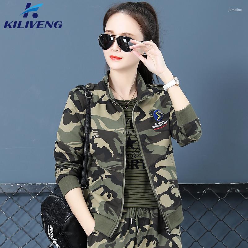 Women' Jackets Womens 2022 Autumn Bomber Jacket Women Camouflage Army Coat And Coats Cotton Zipper Crop, Black
Women' Jackets Womens 2022 Autumn Bomber Jacket Women Camouflage Army Coat And Coats Cotton Zipper Crop, Black