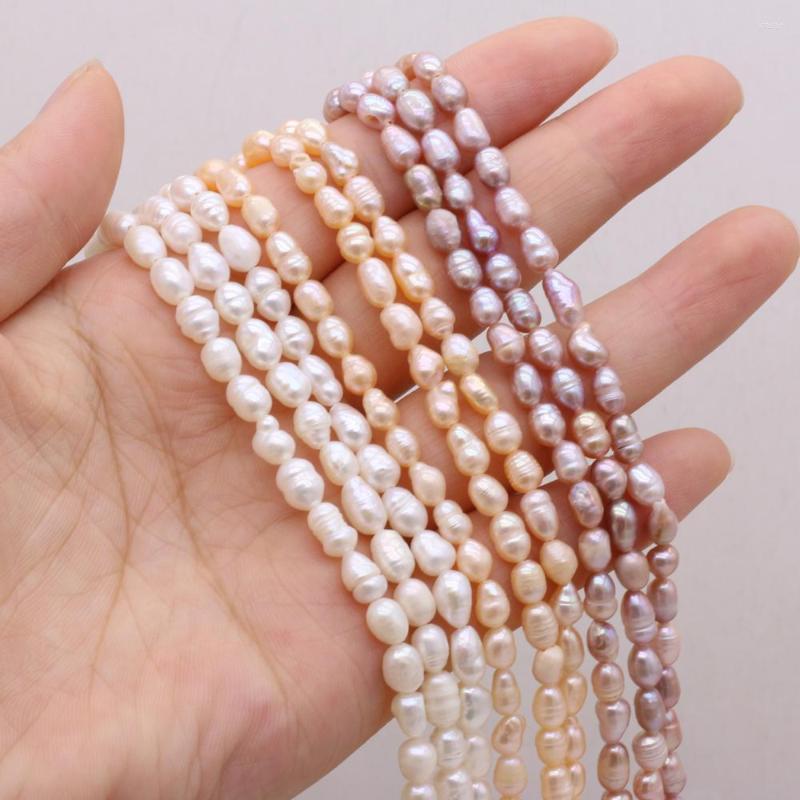 Beads Natural Freshwater Real Pearl Rice Exquisite Loose Pearls For DIY Charm Bracelet Necklace Jewelry Accessories Making 4-5mm
Beads Natural Freshwater Real Pearl Rice Exquisite Loose Pearls For DIY Charm Bracelet Necklace Jewelry Accessories Making 4-5mm