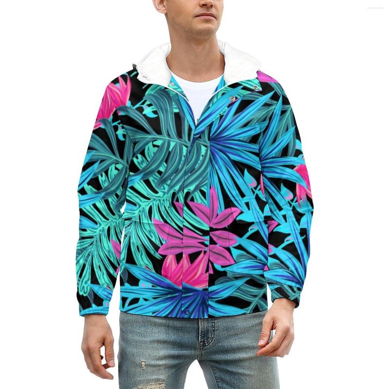 Men' Jackets Tropical Leaves Thick Hawaiian Print Zip Up Winter Coats Male Kawaii Casual Jacket Graphic Loose Oversized Windbreakers, Style-4
Men' Jackets Tropical Leaves Thick Hawaiian Print Zip Up Winter Coats Male Kawaii Casual Jacket Graphic Loose Oversized Windbreakers, Style-4