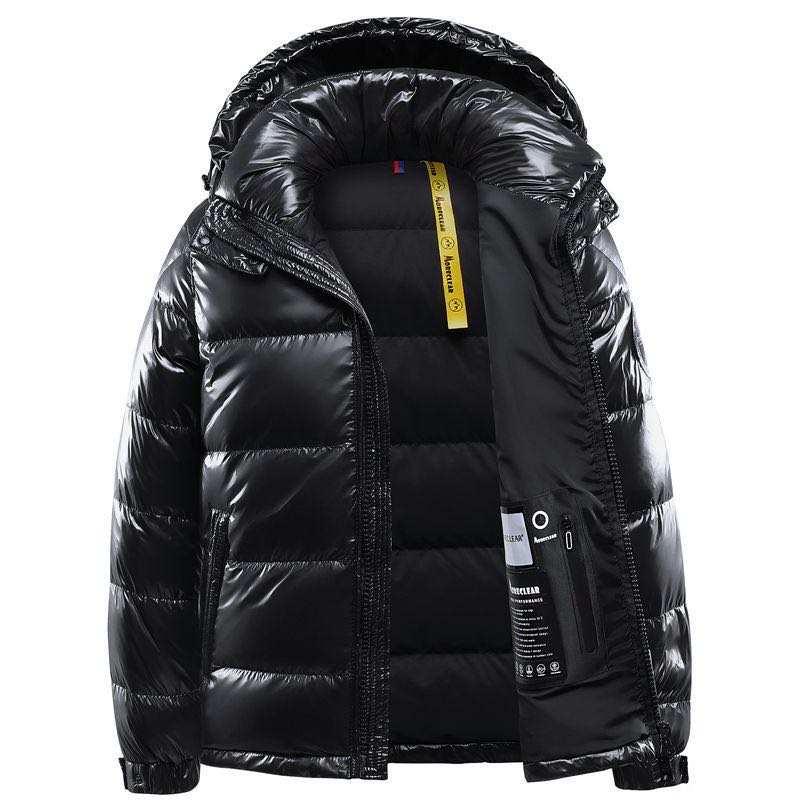 Mengkou genuine new casual down jacket men thickened warm white duck down short section, Black
Mengkou genuine new casual down jacket men thickened warm white duck down short section, Black