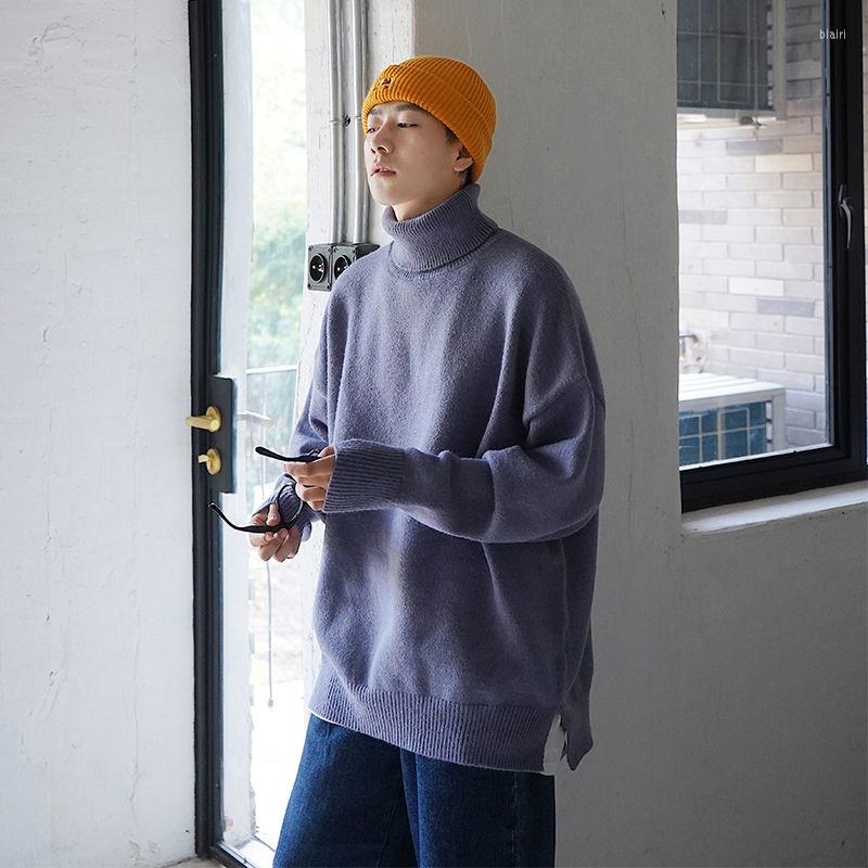 Men's Sweaters NoestaMal Solid Color Men Women Turtleneck Autumn Winter Side Slit Loose Knitted Pullovers Harajuku Male Clothing, Black
Men's Sweaters NoestaMal Solid Color Men Women Turtleneck Autumn Winter Side Slit Loose Knitted Pullovers Harajuku Male Clothing, Black