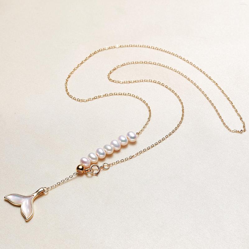 Pendant Necklaces Mermaid Tail Wholesale Real Freshwater Cultured Natural Pearl Necklace Nice Party Gift For Women 45cm 18 Inch Long
Pendant Necklaces Mermaid Tail Wholesale Real Freshwater Cultured Natural Pearl Necklace Nice Party Gift For Women 45cm 18 Inch Long