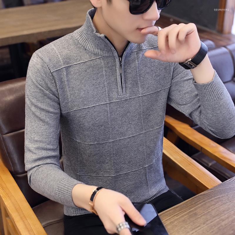 Men's Sweaters Fashion Men Daily Sweater Casual Knitting Quality Solid Zipper Pullover Clothes Turtleneck, Picture shown
Men's Sweaters Fashion Men Daily Sweater Casual Knitting Quality Solid Zipper Pullover Clothes Turtleneck, Picture shown