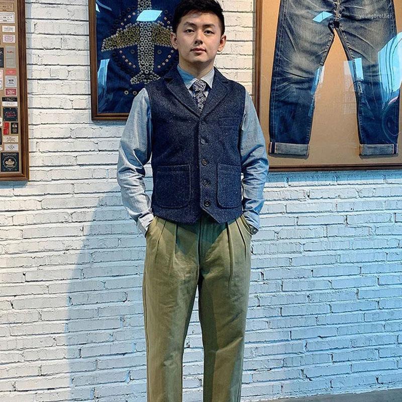 Men' Vests Men' Suit Vest Navy Wedding Wool Herringbone Tweed Business Sleeveless Jacket Custom, Brown
Men' Vests Men' Suit Vest Navy Wedding Wool Herringbone Tweed Business Sleeveless Jacket Custom, Brown