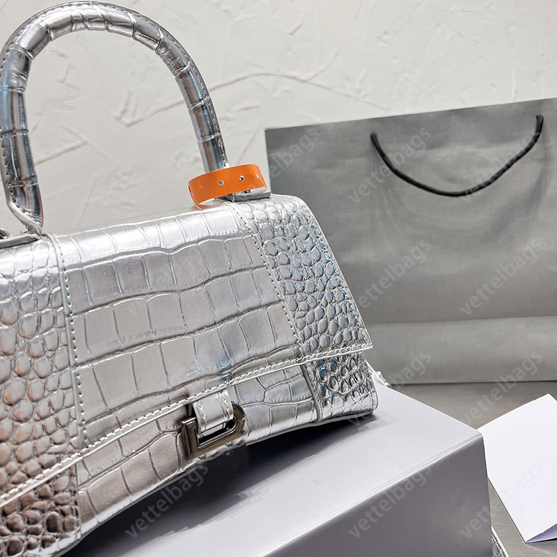 Fashion Silver Alligator Bag Top Designers Handbag Luxury Tote Bags Party Crossbody Vintage Handbags Leather Totes Large Capacity Artwork Women Classic, Increase freight
Fashion Silver Alligator Bag Top Designers Handbag Luxury Tote Bags Party Crossbody Vintage Handbags Leather Totes Large Capacity Artwork Women Classic, Increase freight