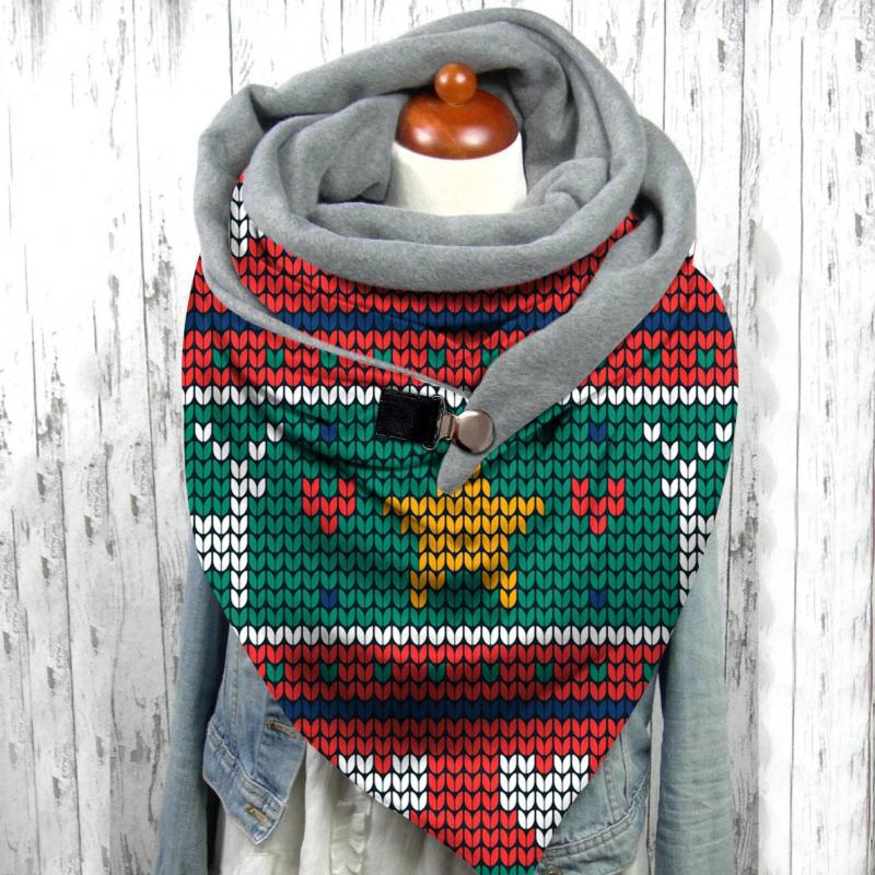 Scarves Women's Scarf Merry Christmas Printing Button Soft Wrap Casual Warm Shawls Fashion Long Shawl Scaf Women
Scarves Women's Scarf Merry Christmas Printing Button Soft Wrap Casual Warm Shawls Fashion Long Shawl Scaf Women