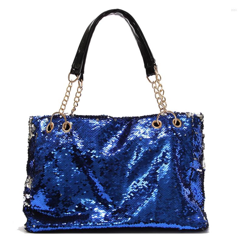 Evening Bags Bling Sequin Women Casual Tote Bag Designer Female Large Capacity Shoulder Ladies Big For Party, Black 
Evening Bags Bling Sequin Women Casual Tote Bag Designer Female Large Capacity Shoulder Ladies Big For Party, Black