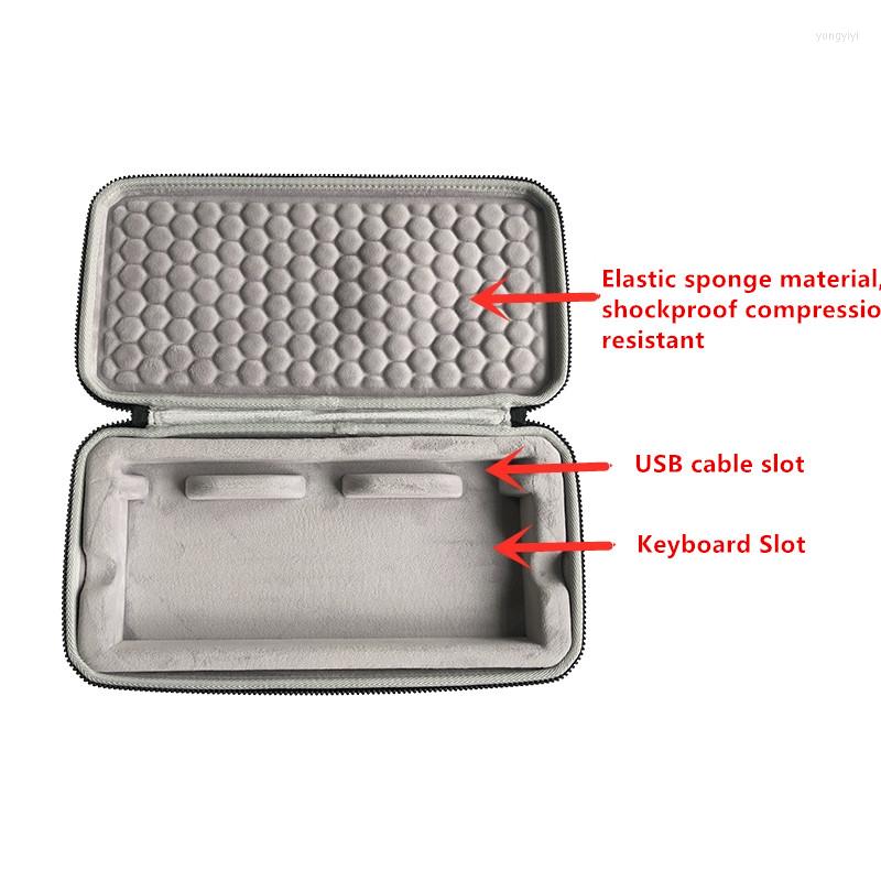 Duffel Bags Fashion EVA Hard Protective Storage Box For TBKB GK61 GK64 GK87 GK108 Bluetooth Keyboard Bag, For gk61
Duffel Bags Fashion EVA Hard Protective Storage Box For TBKB GK61 GK64 GK87 GK108 Bluetooth Keyboard Bag, For gk61