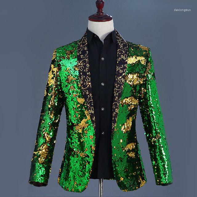 Men's Jackets Prom Dance Party Black Silver Paillette Suits Homme Singer DJ Costume Fashion Flipping Sequins Glitter Blazer Men Stage, Blue and guld
Men's Jackets Prom Dance Party Black Silver Paillette Suits Homme Singer DJ Costume Fashion Flipping Sequins Glitter Blazer Men Stage, Blue and guld