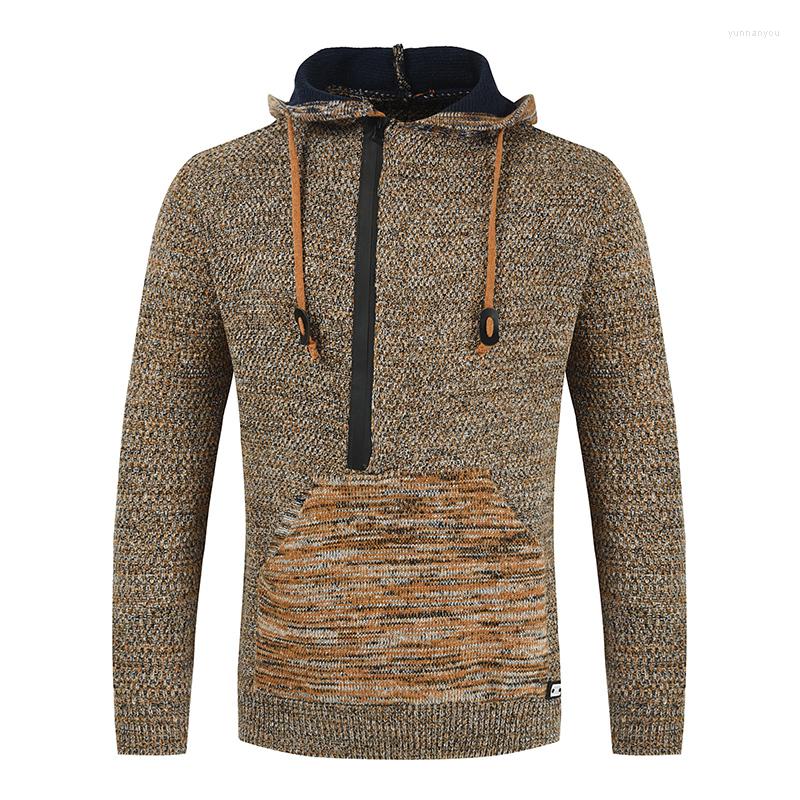 Men's Sweaters -4XL Plus Size Men's Cotton Half Zip Jumpers Loose Fit Pullover With Kangaroo Pocket Vintage Streetwear Male Knitwear, Camel male knitwear
Men's Sweaters -4XL Plus Size Men's Cotton Half Zip Jumpers Loose Fit Pullover With Kangaroo Pocket Vintage Streetwear Male Knitwear, Camel male knitwear