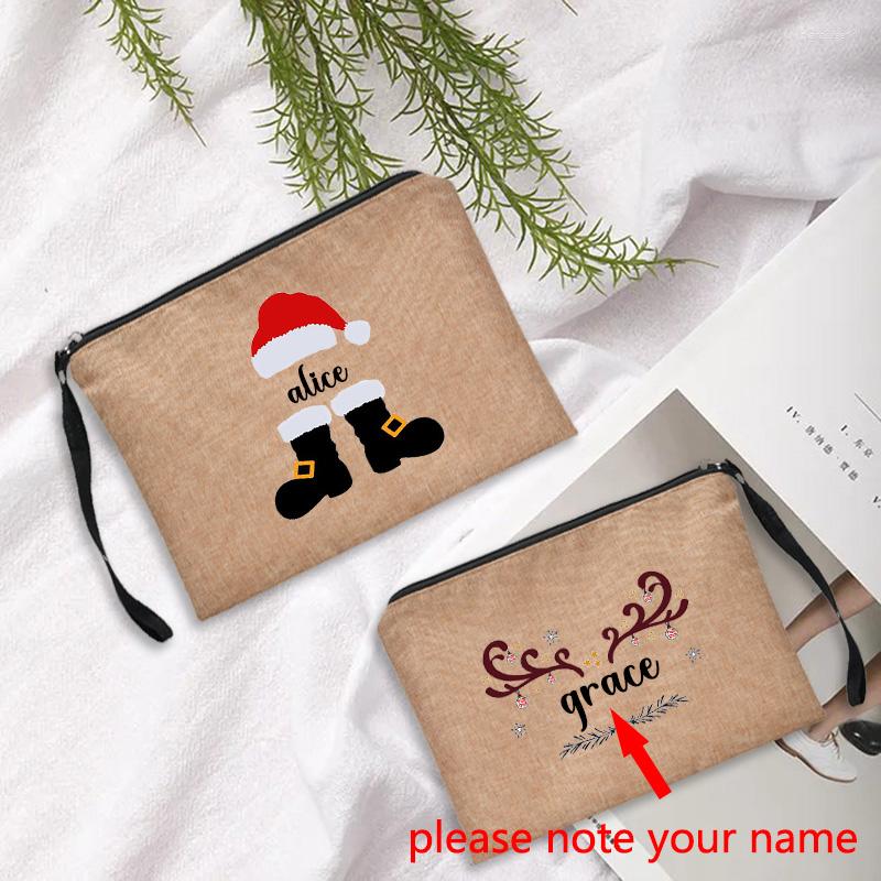 Cosmetic Bags Custom Name Christmas Party Gift Women Makeup Bag Outdoor Travel Beauty Toiletry Organizer Fashion Zipper Clutch, D4chrs006
Cosmetic Bags Custom Name Christmas Party Gift Women Makeup Bag Outdoor Travel Beauty Toiletry Organizer Fashion Zipper Clutch, D4chrs006