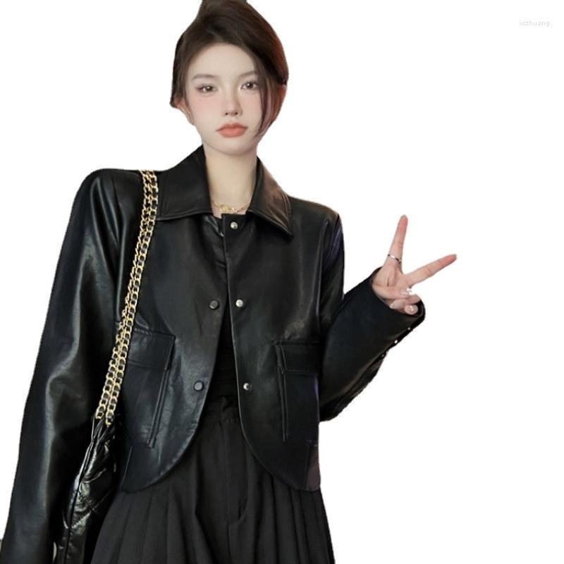 Women's Leather Autumn Short Black Jacket Women's 2022 Design Loose Coat Korean Japan Chaquetas Coats Faux
Women's Leather Autumn Short Black Jacket Women's 2022 Design Loose Coat Korean Japan Chaquetas Coats Faux