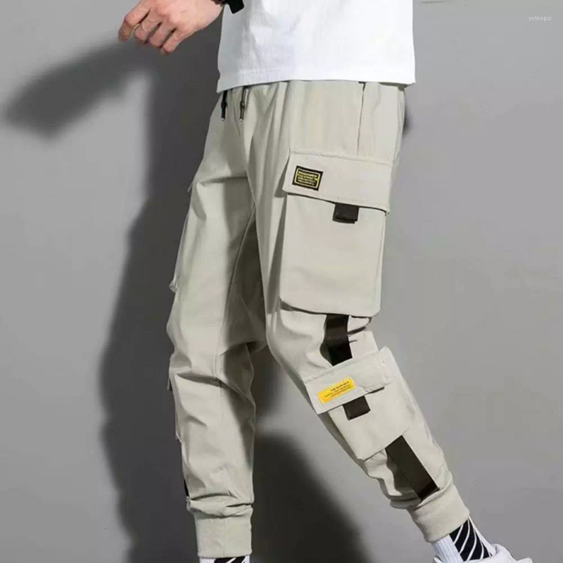 Men's Pants Side Pockets Stretchy Waist Drawstring Strap Decor Ankle-banded Jogger Daily Clothes Summer Men Cargo
Men's Pants Side Pockets Stretchy Waist Drawstring Strap Decor Ankle-banded Jogger Daily Clothes Summer Men Cargo