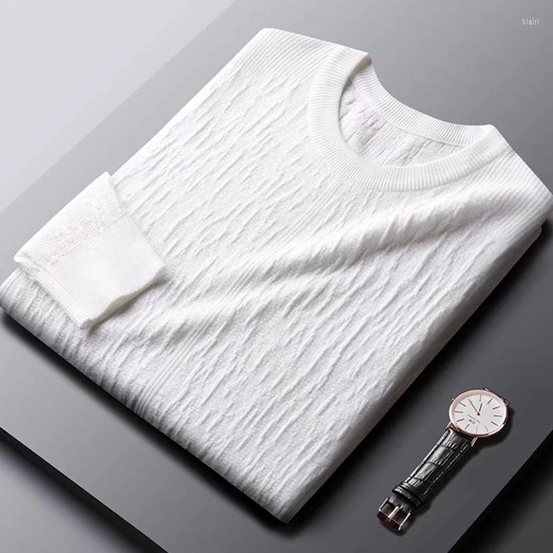 Men's Sweaters Light Luxury Autumn High-grade Jacquard Sweater Men's Round Neck Long Sleeve T-shirt Fashion Casual Soft Knitting, Black
Men's Sweaters Light Luxury Autumn High-grade Jacquard Sweater Men's Round Neck Long Sleeve T-shirt Fashion Casual Soft Knitting, Black