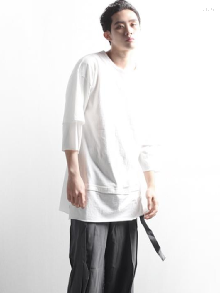 Men' T Shirts Men' Short Sleeve T-Shirt Summer Korean Fashion Personality Double Design Leisure Loose Large Size Half, Black
Men' T Shirts Men' Short Sleeve T-Shirt Summer Korean Fashion Personality Double Design Leisure Loose Large Size Half, Black