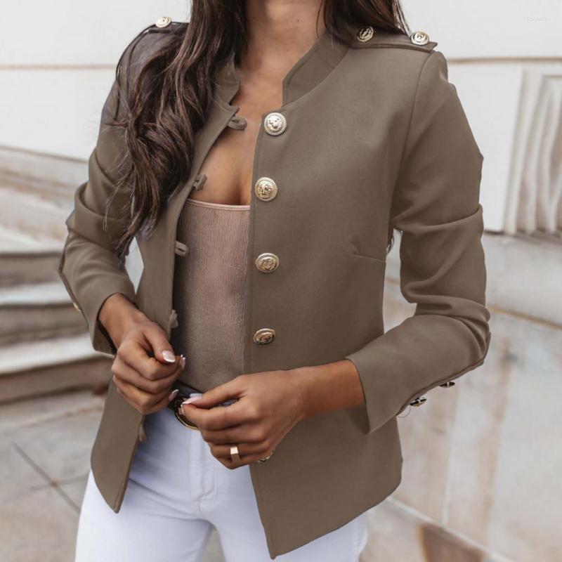 Women' Suits Coat Simple Slim-fitting All Match Blazer Women Office Lady Elegant For Travel, Grey
Women' Suits Coat Simple Slim-fitting All Match Blazer Women Office Lady Elegant For Travel, Grey