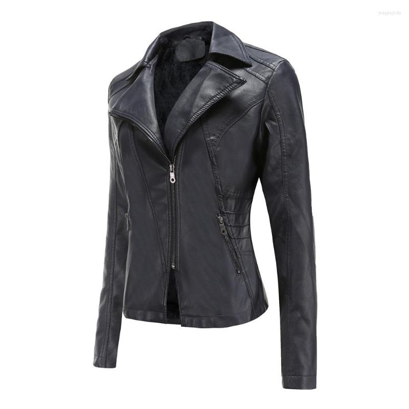 Women's Leather European Style Woman Coats Long Sleeve Spring Autumn PU Jackets Jacket Women, Khaki
Women's Leather European Style Woman Coats Long Sleeve Spring Autumn PU Jackets Jacket Women, Khaki