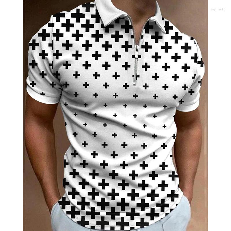 Men' Polos Summer Men' Clothes Polo Shirts Casual Turn-Down Collar Zipper Streetwear Plus Sign Print Short Sleeve Tee Shirt Men Tops, Llp172
Men' Polos Summer Men' Clothes Polo Shirts Casual Turn-Down Collar Zipper Streetwear Plus Sign Print Short Sleeve Tee Shirt Men Tops, Llp172