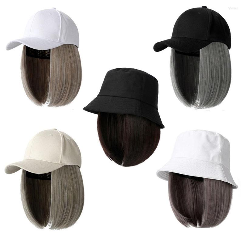Ball Caps Meetlife Baseball Cap With Short Extension Bob Wig Connect Hair Synthetic Detachable Straight Travel Beach Hat, C3
Ball Caps Meetlife Baseball Cap With Short Extension Bob Wig Connect Hair Synthetic Detachable Straight Travel Beach Hat, C3