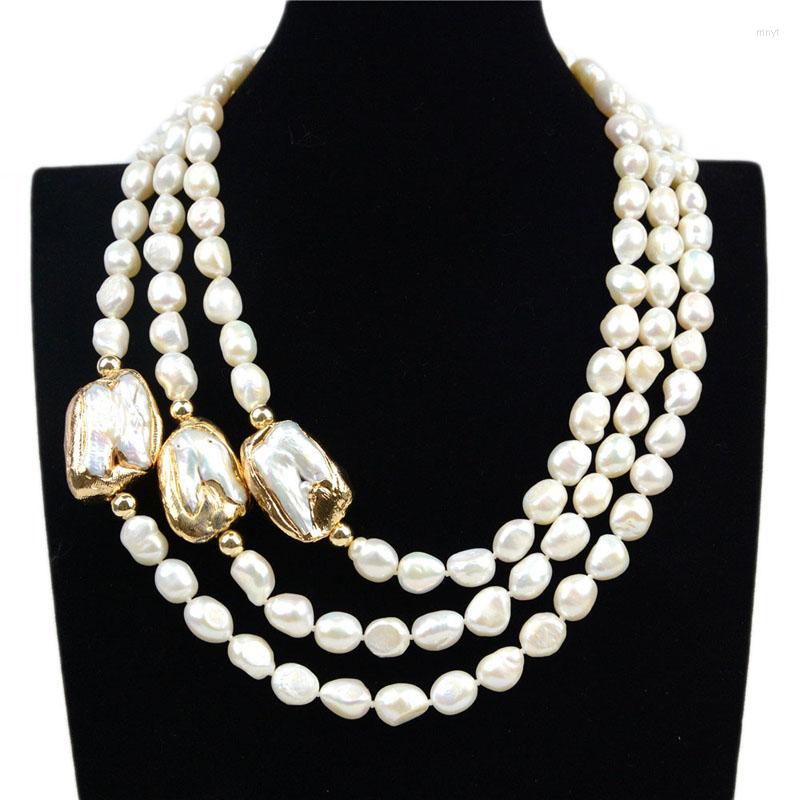 Choker Baroque Freshwater Pearl Necklace Gold Color Pendant Necklaces White Pearls Beads Elegant Jewelry For Women Party Gifts
Choker Baroque Freshwater Pearl Necklace Gold Color Pendant Necklaces White Pearls Beads Elegant Jewelry For Women Party Gifts