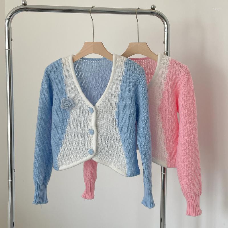 Women's Sweaters Spot 2022 Autumn Winter Color Match Fashion Cardigan Design Sense Of Gentle Wind Women's Sweater, Pink
Women's Sweaters Spot 2022 Autumn Winter Color Match Fashion Cardigan Design Sense Of Gentle Wind Women's Sweater, Pink