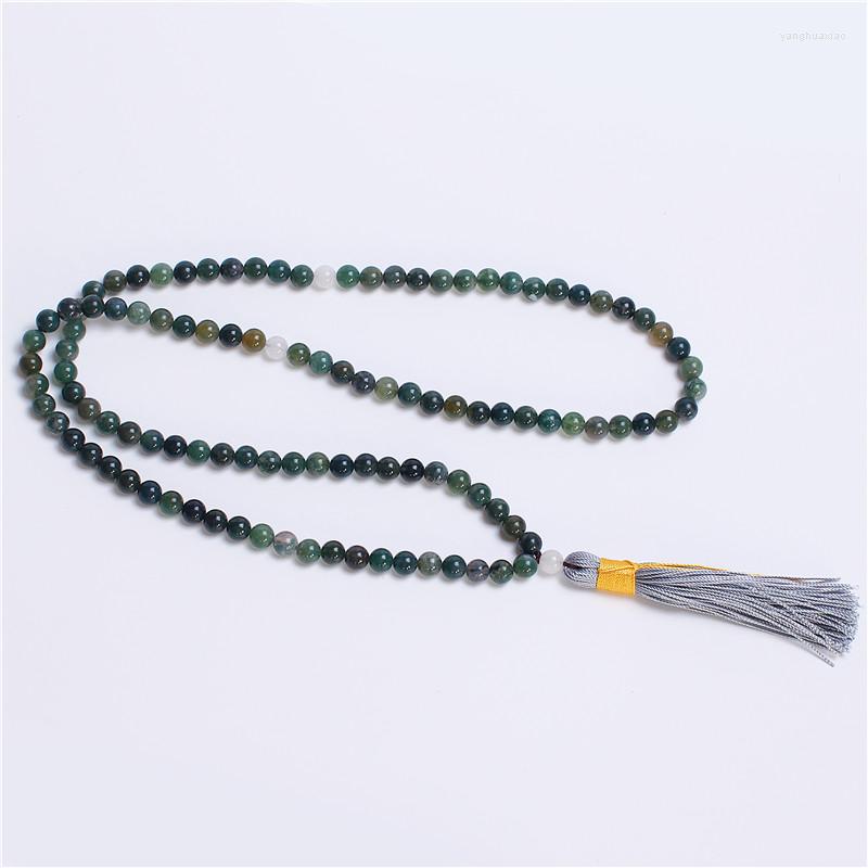 Pendant Necklaces Knotted Necklace Long 108 Bead Natural AquaticAgate Mala Prayer Make Hand Yoga Beads
Pendant Necklaces Knotted Necklace Long 108 Bead Natural AquaticAgate Mala Prayer Make Hand Yoga Beads