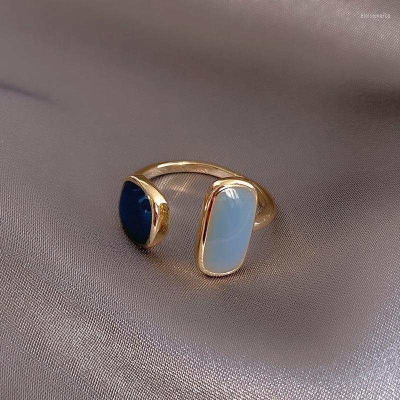 Cluster Rings Fashion French Retro Romantic Color Matching Drop Glaze Gold Open Finger Ring For Woman Party Girls Luxury Jewelry
Cluster Rings Fashion French Retro Romantic Color Matching Drop Glaze Gold Open Finger Ring For Woman Party Girls Luxury Jewelry