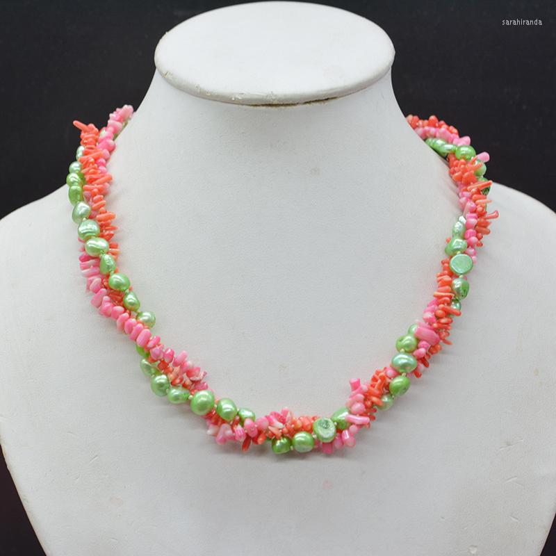 Choker The Most Beautiful Necklace For Women. Natural Irregular Coral And Baroque Pearl 19"
Choker The Most Beautiful Necklace For Women. Natural Irregular Coral And Baroque Pearl 19"