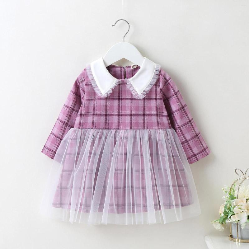 Girl Dresses For Birthday Girls Kids Infant Born Baby Long Sleeve Plaid Print Patchwork Tulle Dress 3 Year Old, Purple
Girl Dresses For Birthday Girls Kids Infant Born Baby Long Sleeve Plaid Print Patchwork Tulle Dress 3 Year Old, Purple