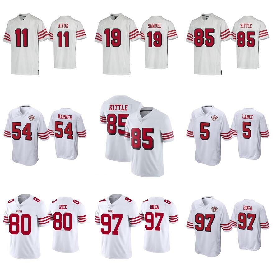 CUSTOM Stitched Football jersey San Francisco''49ers''97 Nick Bosa Fred Warner Trey Lance Jerry Rice Kittle Young Samuel Kinlaw Untouchable, With logo
CUSTOM Stitched Football jersey San Francisco''49ers''97 Nick Bosa Fred Warner Trey Lance Jerry Rice Kittle Young Samuel Kinlaw Untouchable, With logo
