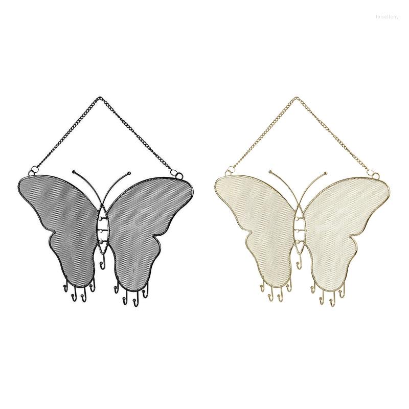 Jewelry Pouches 667E Metal Butterfly Shaped Earring Organizer Holder Display Net Grid Rack
Jewelry Pouches 667E Metal Butterfly Shaped Earring Organizer Holder Display Net Grid Rack