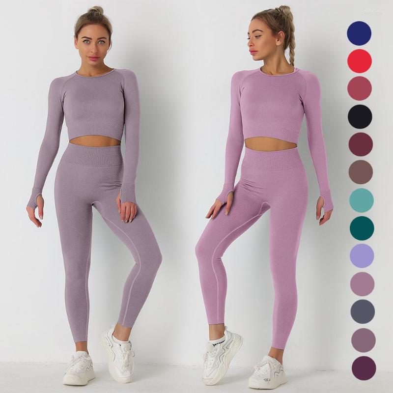 Active Sets Women Gym Clothes Yoga Fitness Suit Sports Set Seamless Long Sleeve Crop Top High Waist Pants Workout Outfit Tracksuits, Navy
Active Sets Women Gym Clothes Yoga Fitness Suit Sports Set Seamless Long Sleeve Crop Top High Waist Pants Workout Outfit Tracksuits, Navy